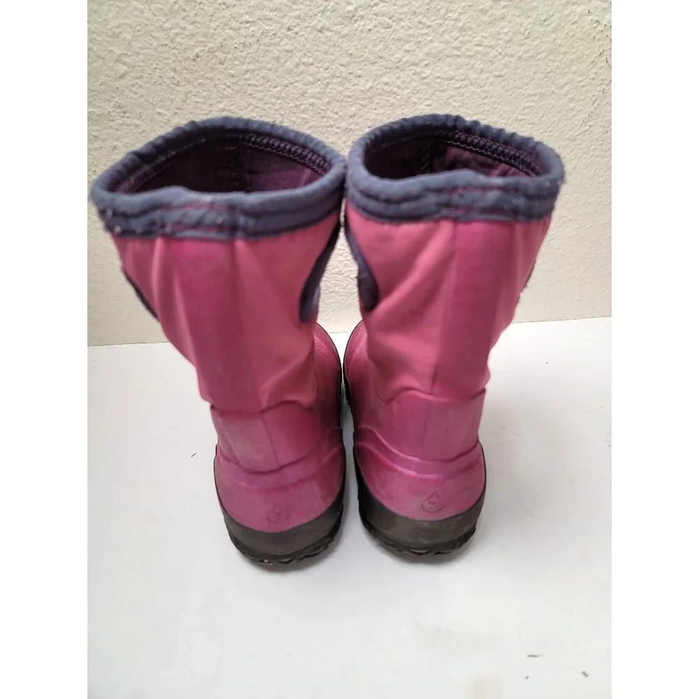 Glosh‎ By Bogs Youth Pink Waterproof Pull On Boots Size 10
